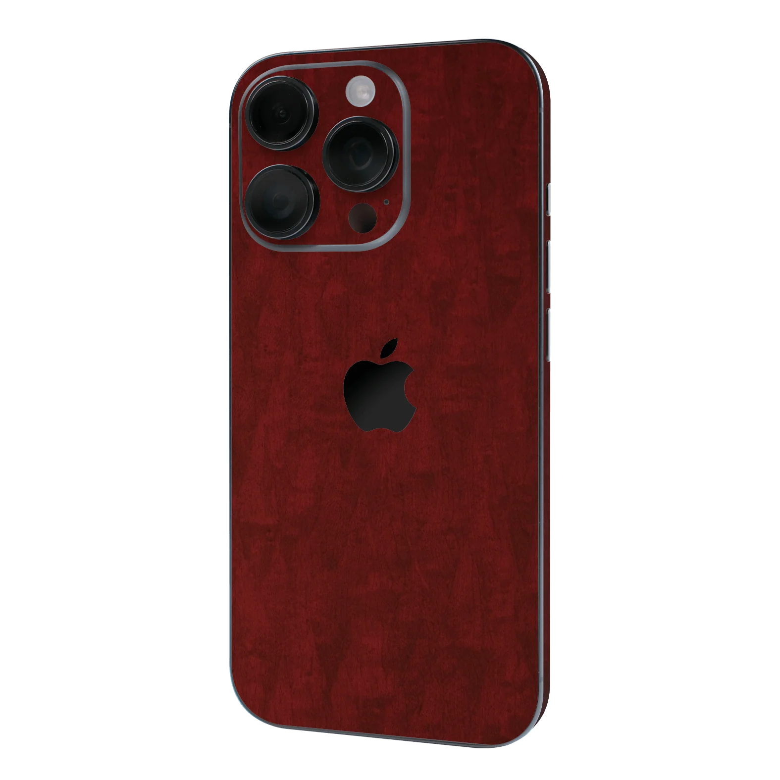 iPhone 16 PRO LUXURIA Scarlet Satin Wood Skin