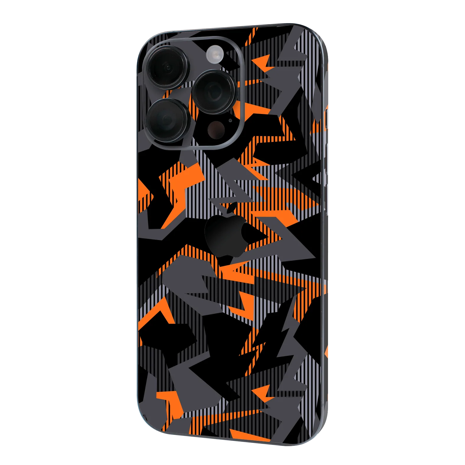 iPhone 16 Pro MAX SIGNATURE Sharp-Edged Orange CAMO Skin
