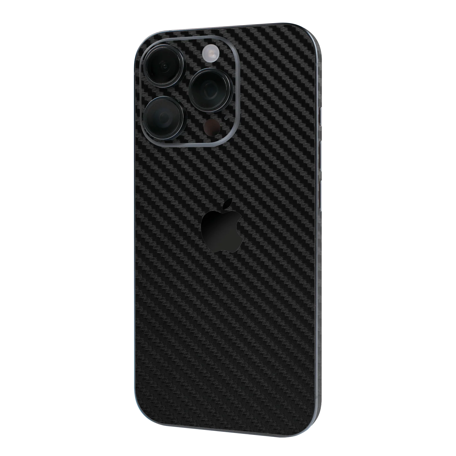 iPhone 16 Pro MAX Textured CARBON Fibre Skin - BLACK