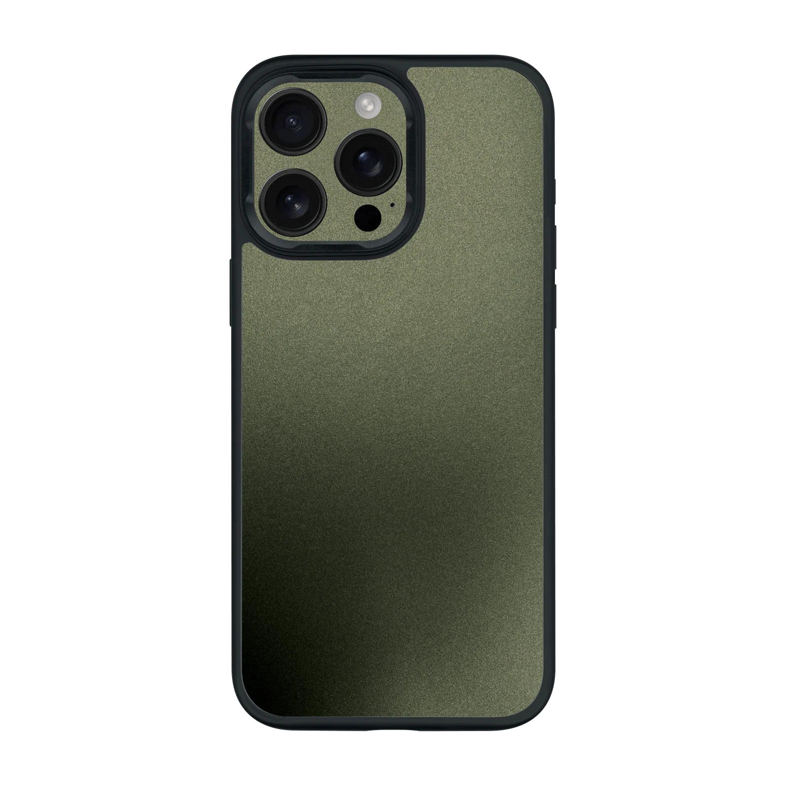 iPhone 16 PRO Qcaze - Military Green Metallic (Case + Skin Kit)