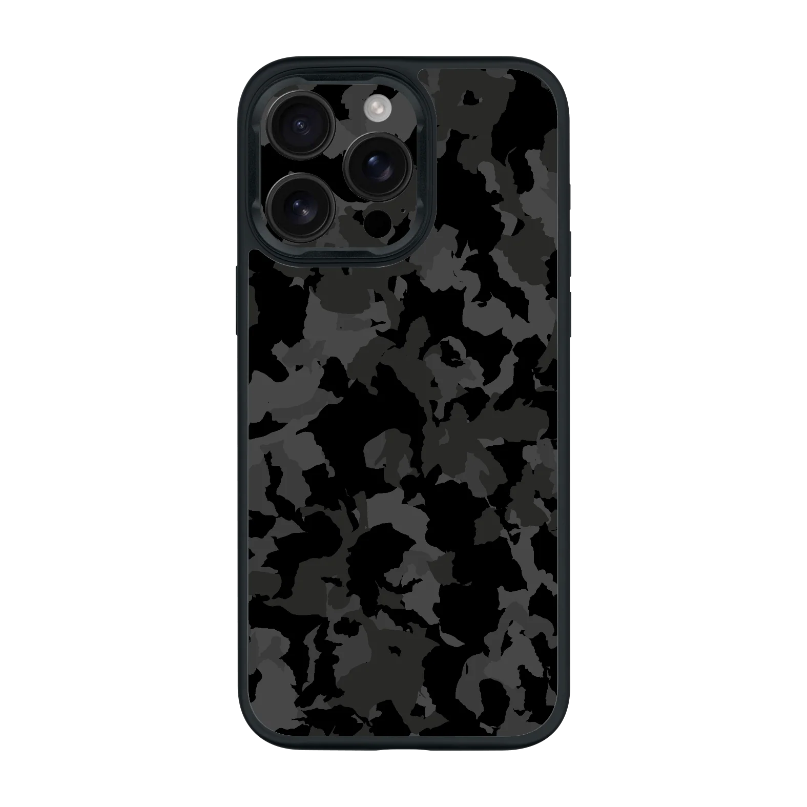 iPhone 16 PRO Qcaze - SIGNATURE DARK SLATE Camouflage (Case + Skin Kit)