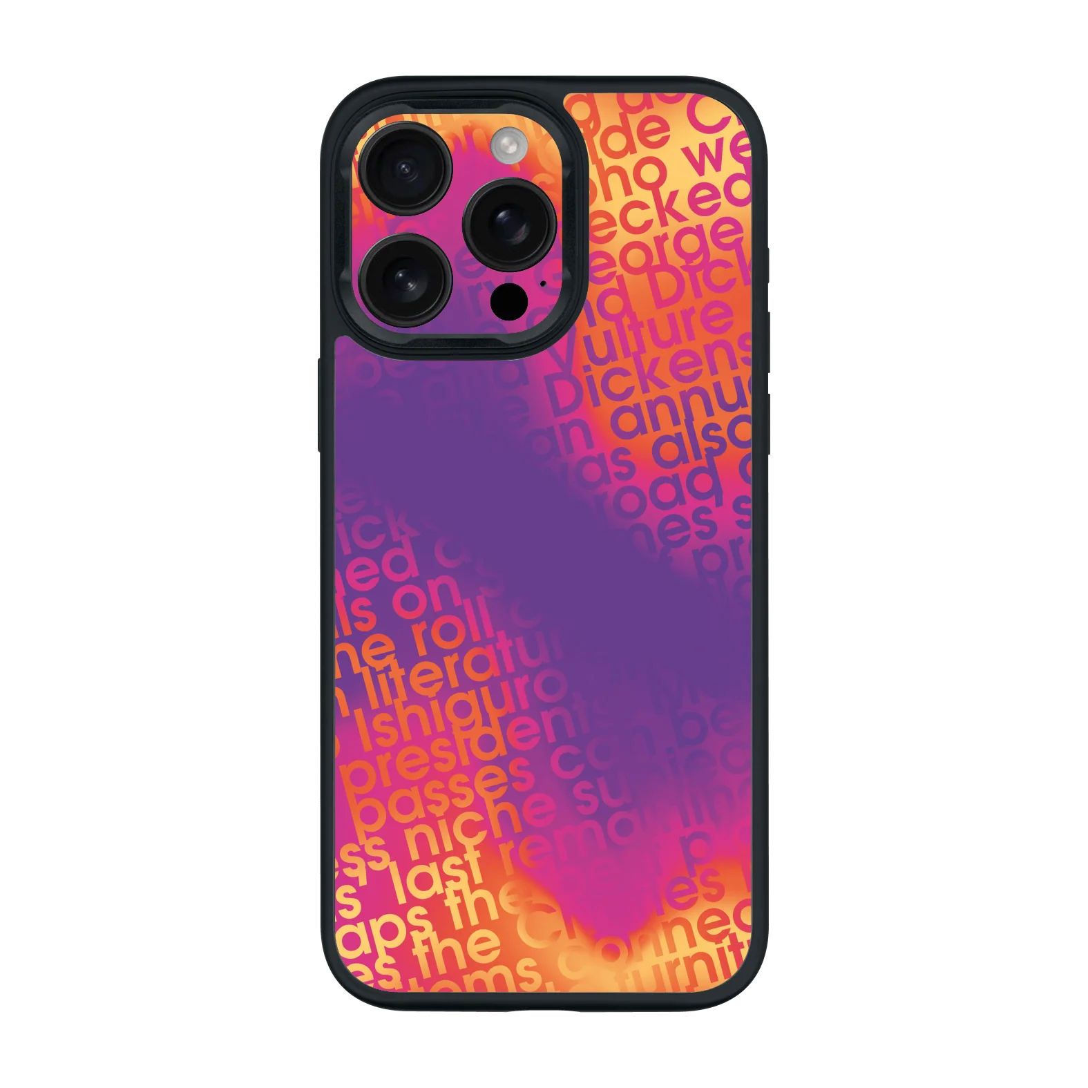 iPhone 16 PRO Qcaze - SIGNATURE Inferno Swirl (Case + Skin Kit)