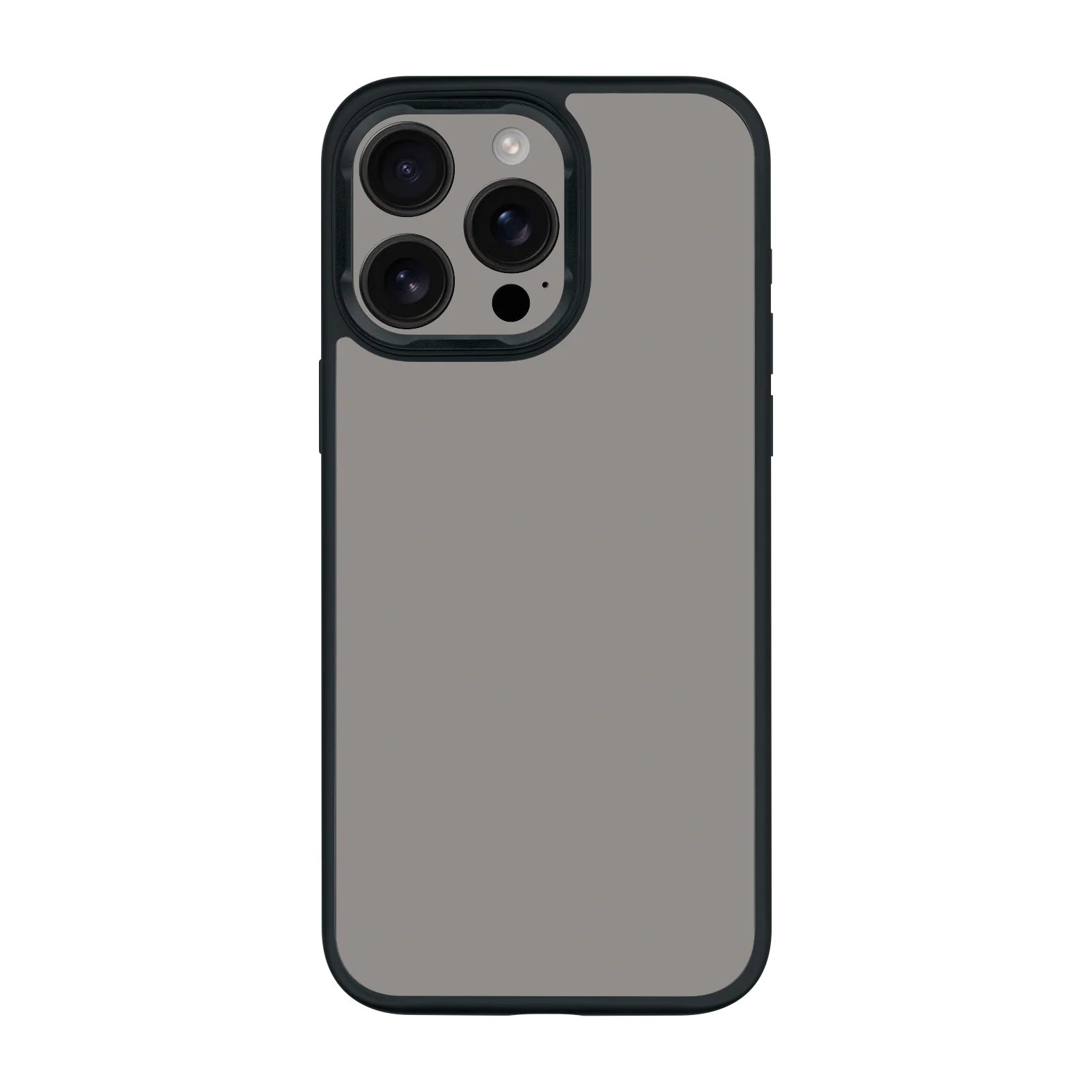 iPhone 16 PRO Qcaze - Soft-Touch LUNAR Grey StealthMatte (Case + Skin Kit)