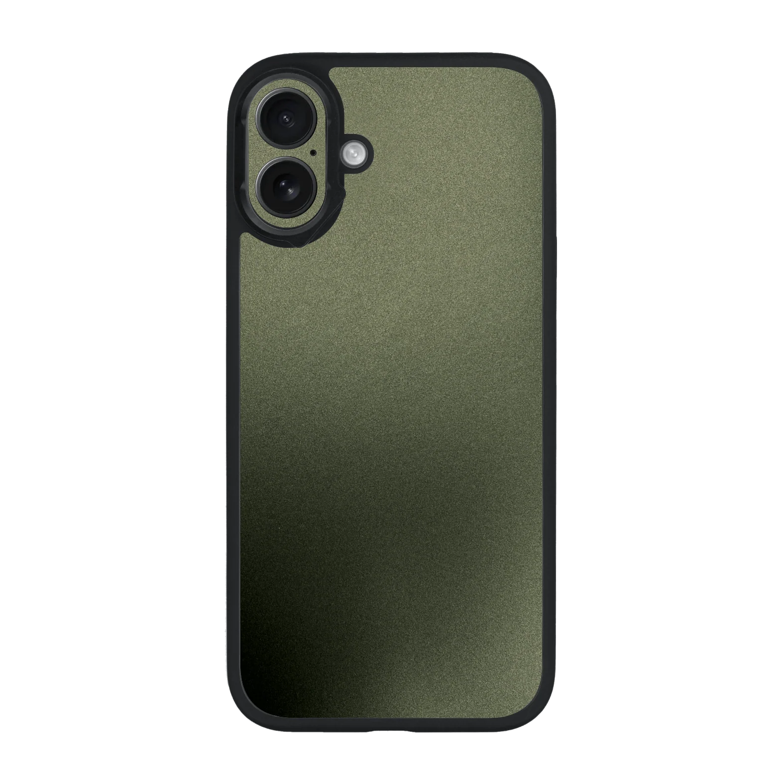 iPhone 16 Qcaze - Military Green Metallic (Case + Skin Kit)