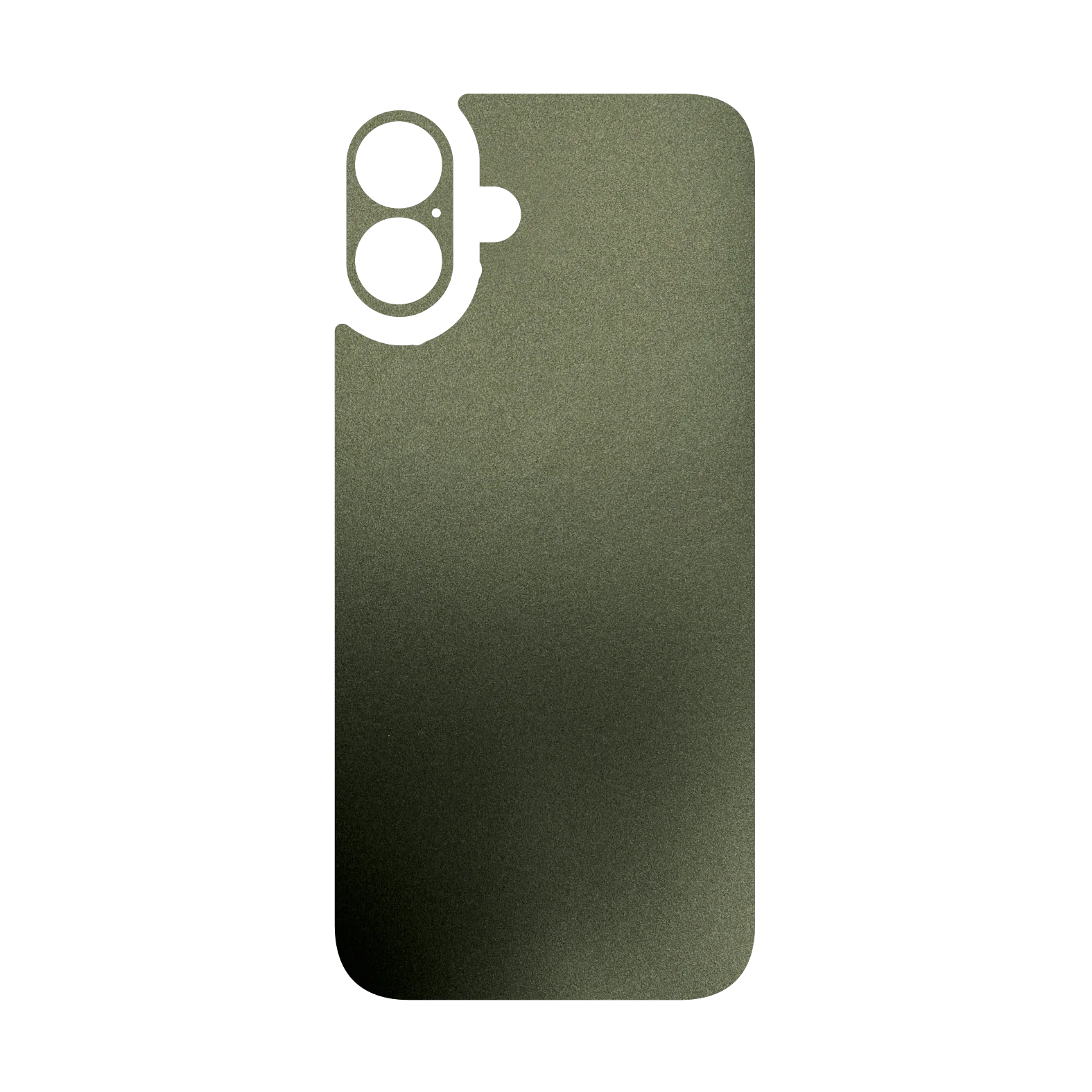 iPhone 16 Qcaze - Military Green Metallic (Case + Skin Kit) - Image 3