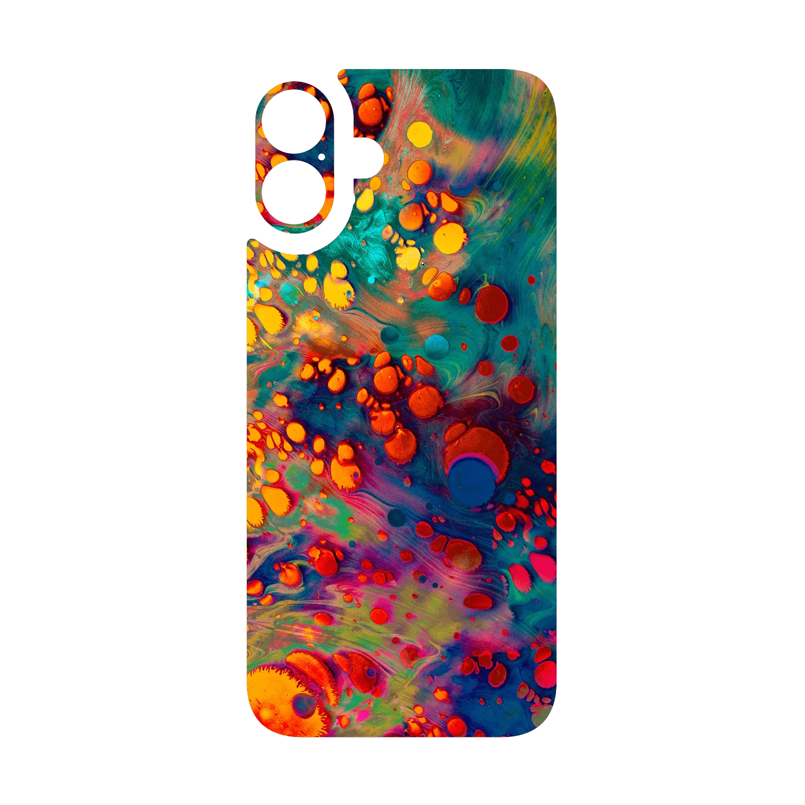 iPhone 16 Qcaze - SIGNATURE Abstract Art Impression (Case + Skin Kit) - Image 3