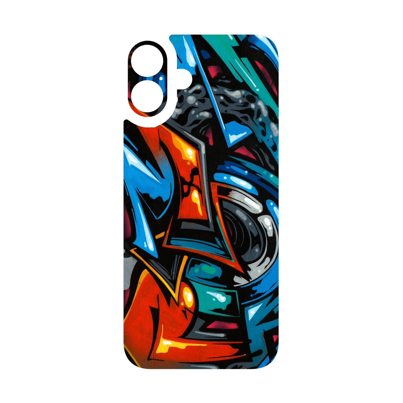 iPhone 16 Qcaze - SIGNATURE Street Art Graffiti (Case + Skin Kit) - Image 3