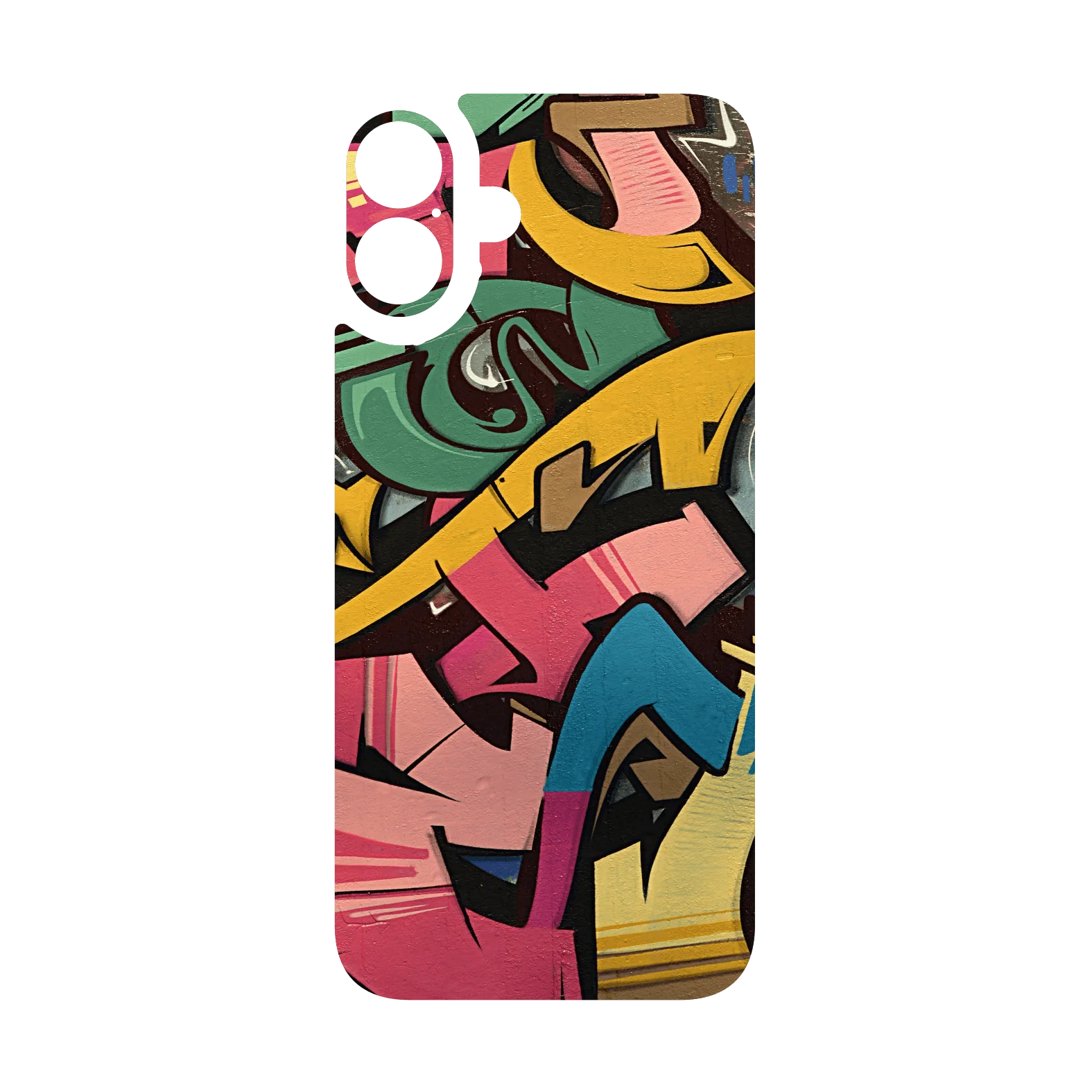 iPhone 16 Qcaze - SIGNATURE Vintage Street Art (Case + Skin Kit) - Image 3