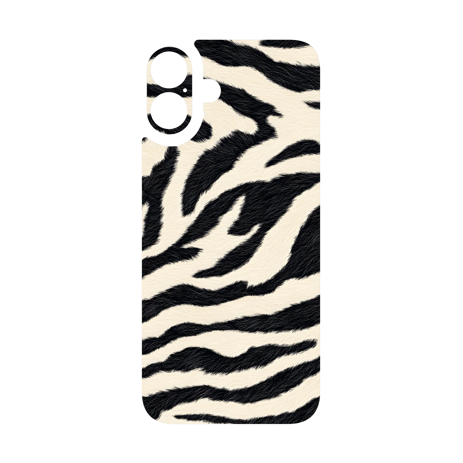 iPhone 16 Qcaze - SIGNATURE Zebré Royale (Case + Skin Kit) - Image 3
