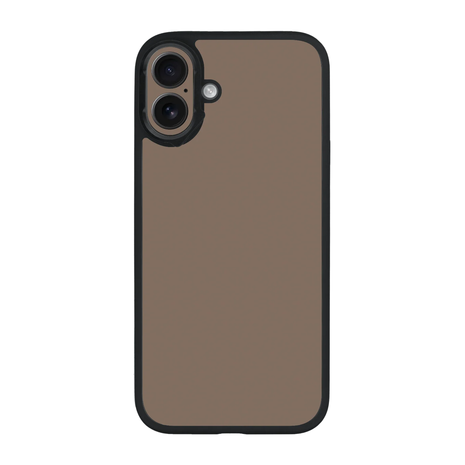 iPhone 16 Qcaze - Soft-Touch MOCHA Taupe StealthMatte (Case + Skin Kit)
