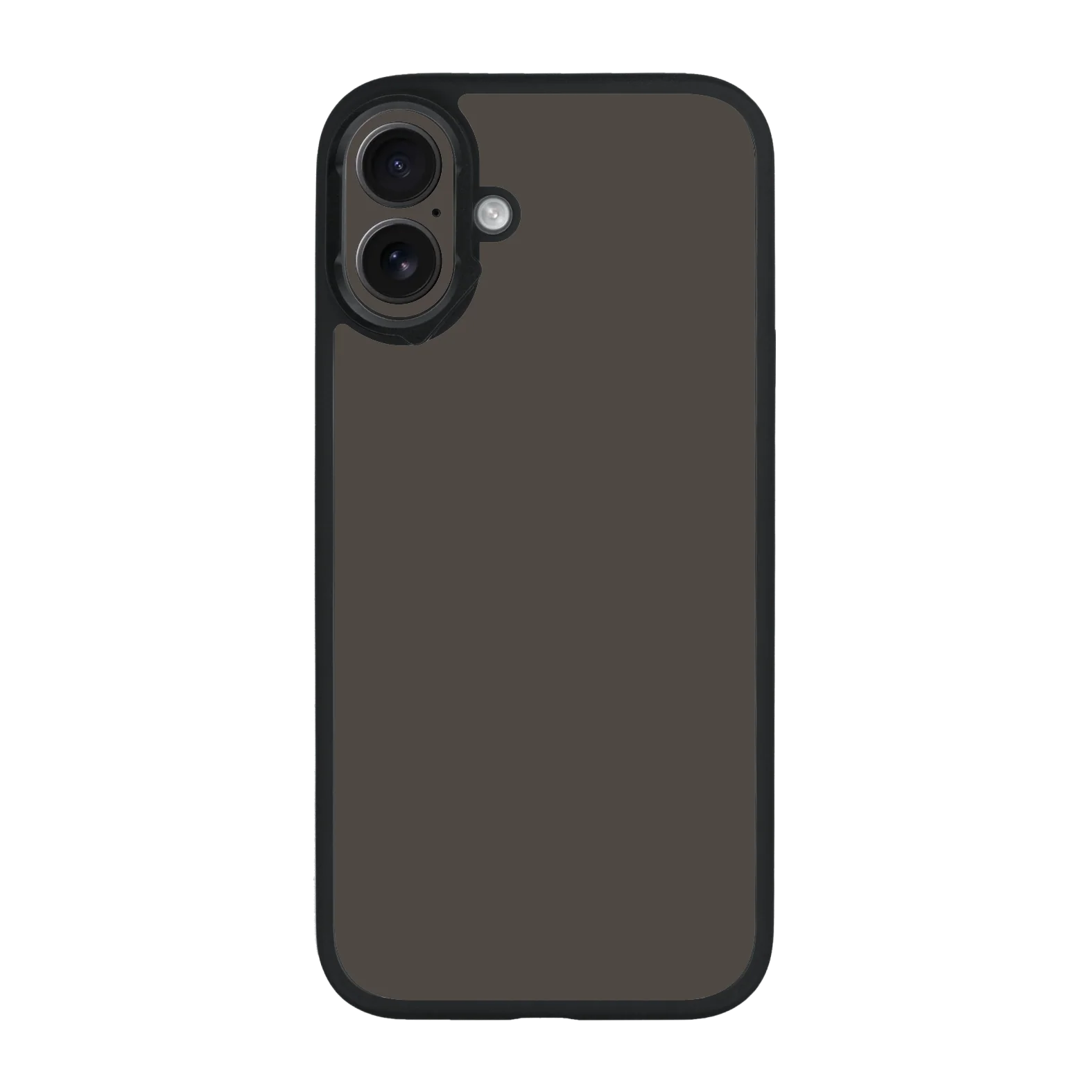 iPhone 16 Qcaze - Soft-Touch MystiQ Grey StealthMatte (Case + Skin Kit)