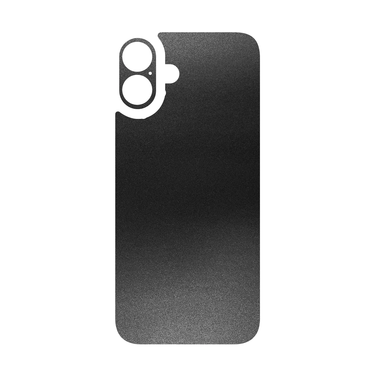 iPhone 16 Qcaze - Space Grey MATT Metallic (Case + Skin Kit) - Image 3