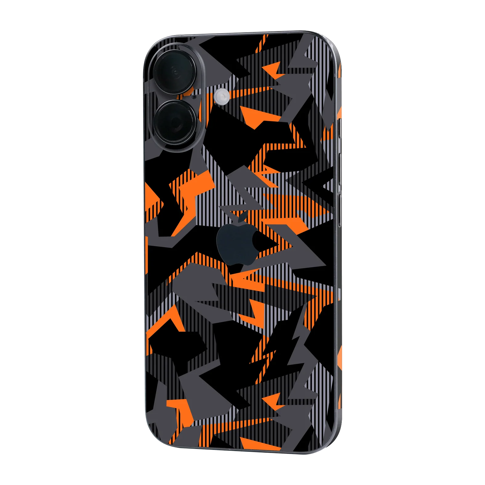 iPhone 16 SIGNATURE Sharp-Edged Orange CAMO Skin