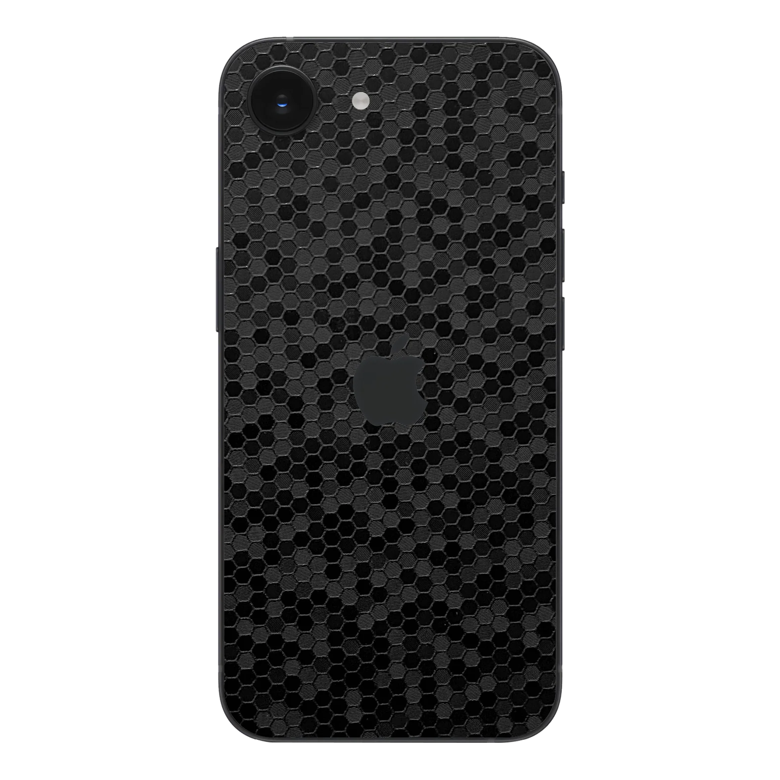 iPhone 16e LUXURIA BLACK HONEYCOMB 3D TEXTURED Skin