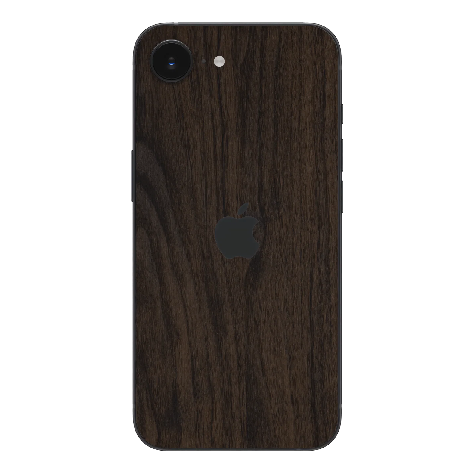 iPhone 16e LUXURIA Textured DARK WALNUT Skin