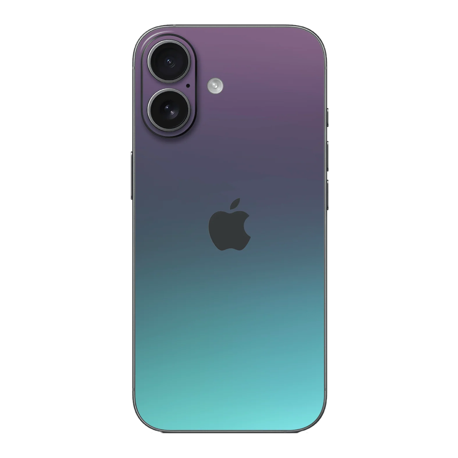 iPhone 17 CHAMELEON TURQUOISE LAVENDER Matt Metallic Skin