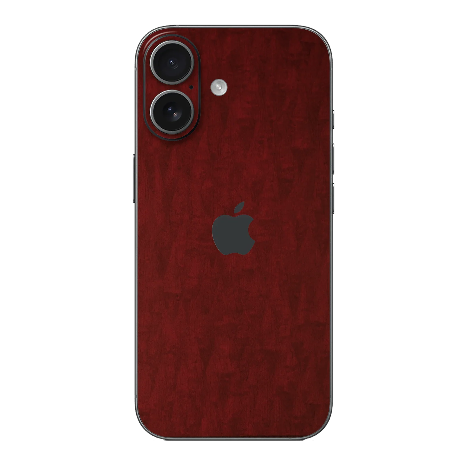 iPhone 17 LUXURIA Scarlet Satin Wood Skin