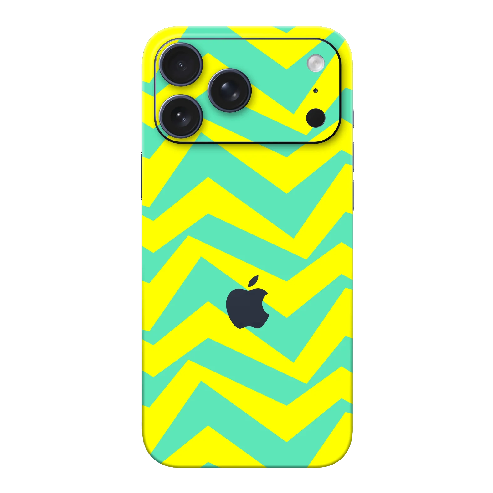 iPhone 17 Pro MAX SIGNATURE ZigPop Yellow-Turquoise Skin