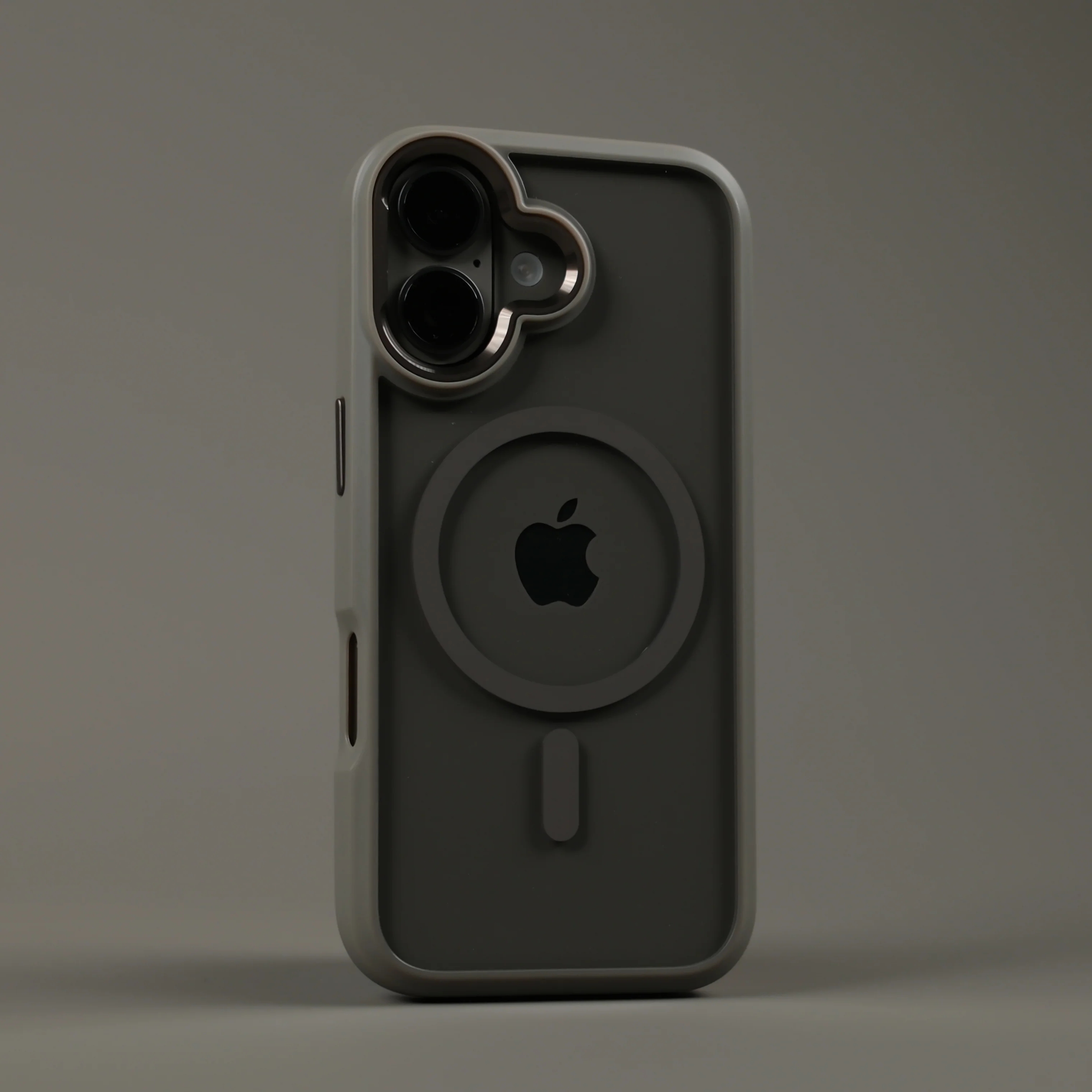 iPhone 17 QCAZE DUO - MystiQ Grey matching Skin + Case