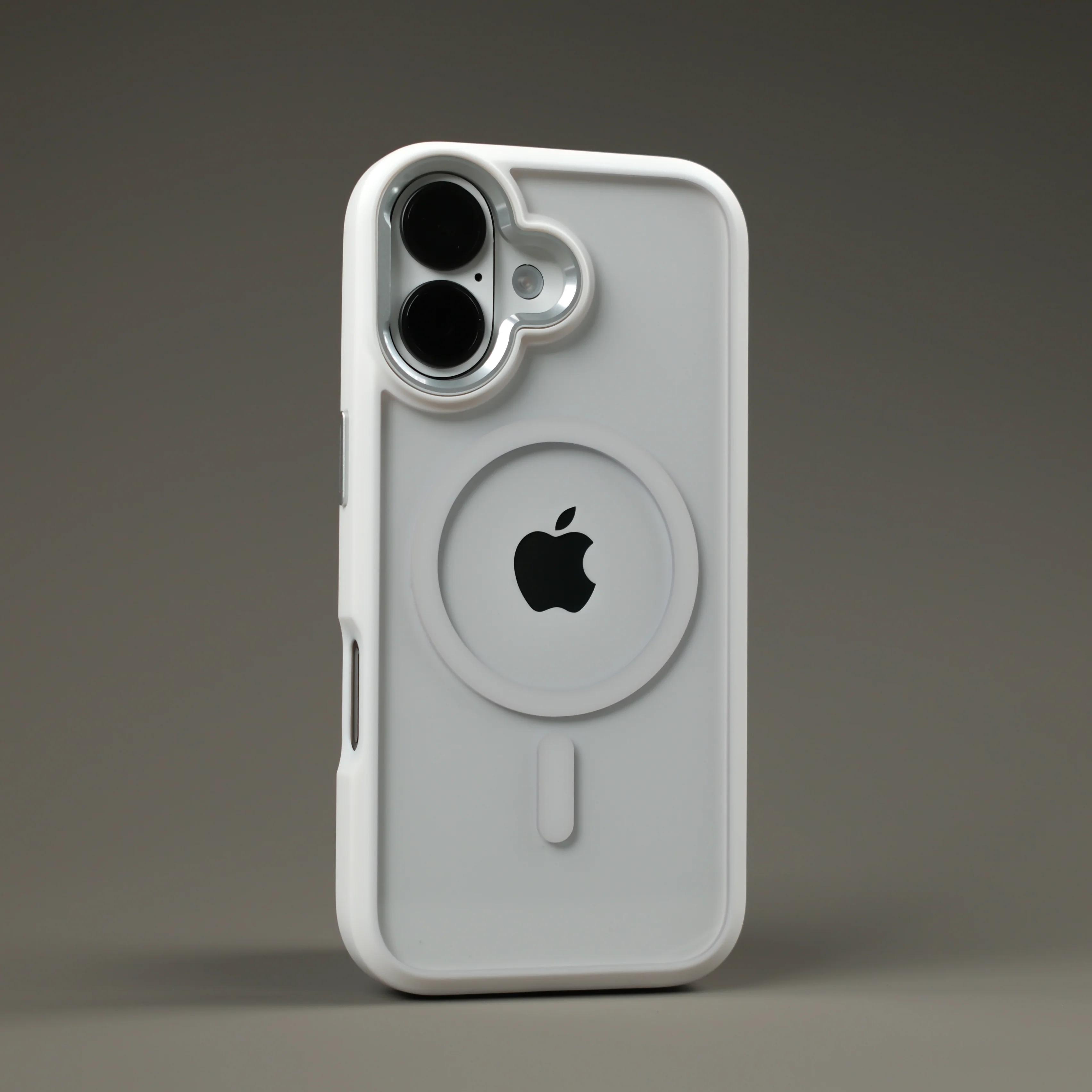 iPhone 17 QCAZE DUO - POLAR White matching Skin + Case