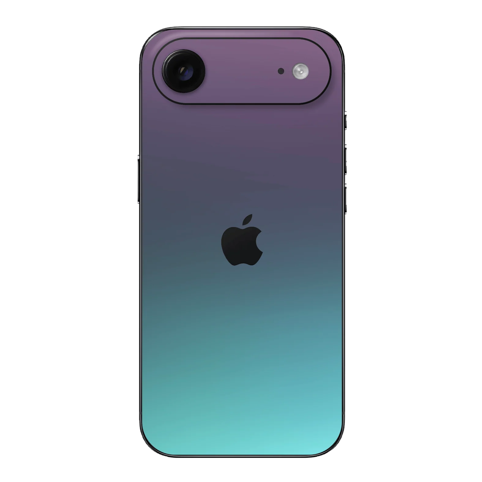 iPhone Air CHAMELEON TURQUOISE LAVENDER Matt Metallic Skin