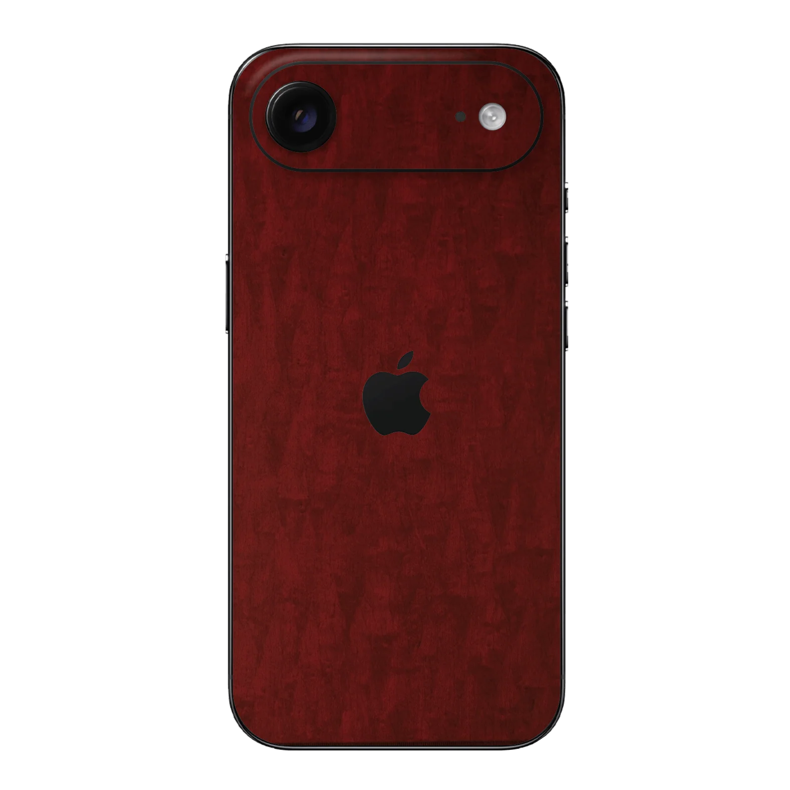 iPhone Air LUXURIA Scarlet Satin Wood Skin