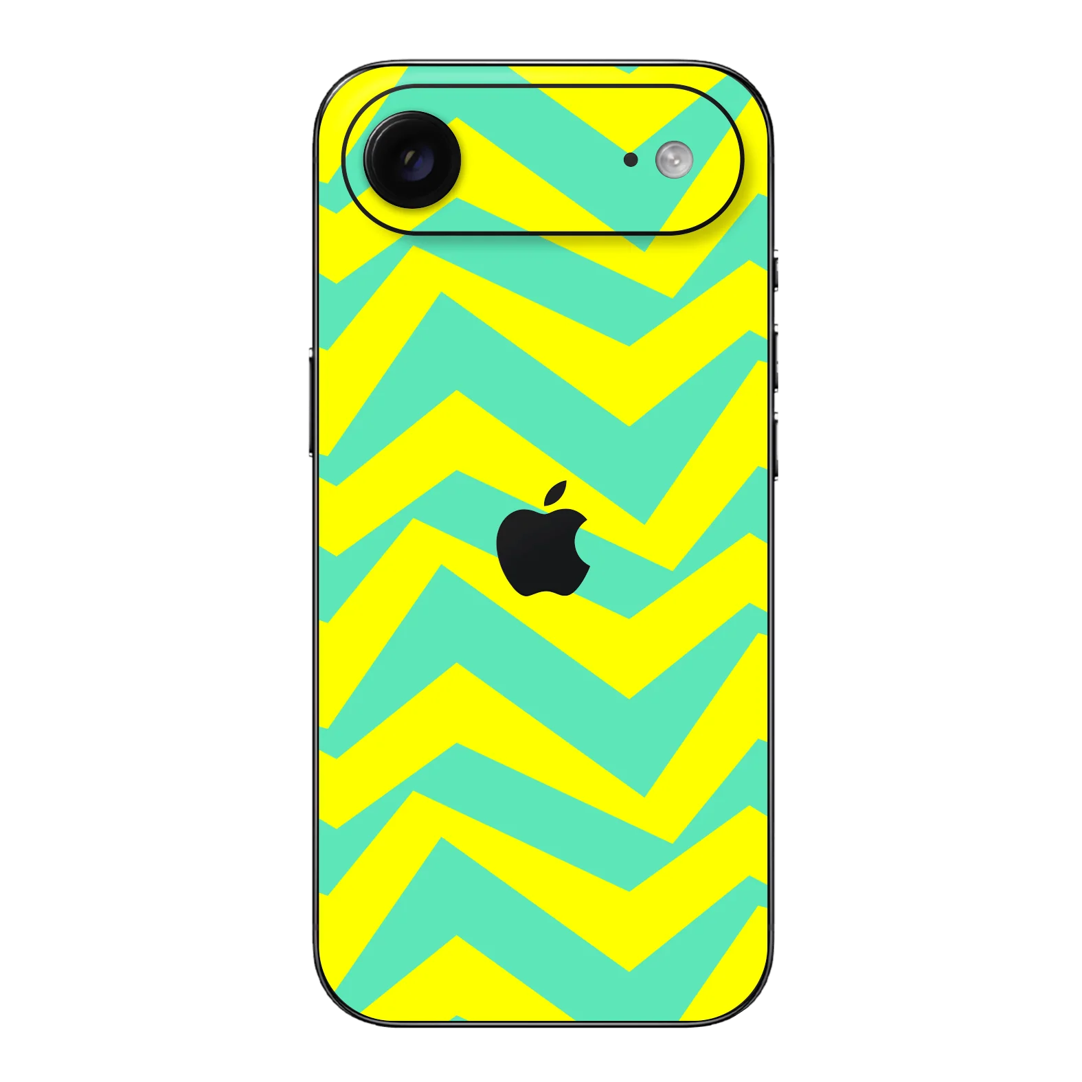 iPhone Air SIGNATURE ZigPop Yellow-Turquoise Skin