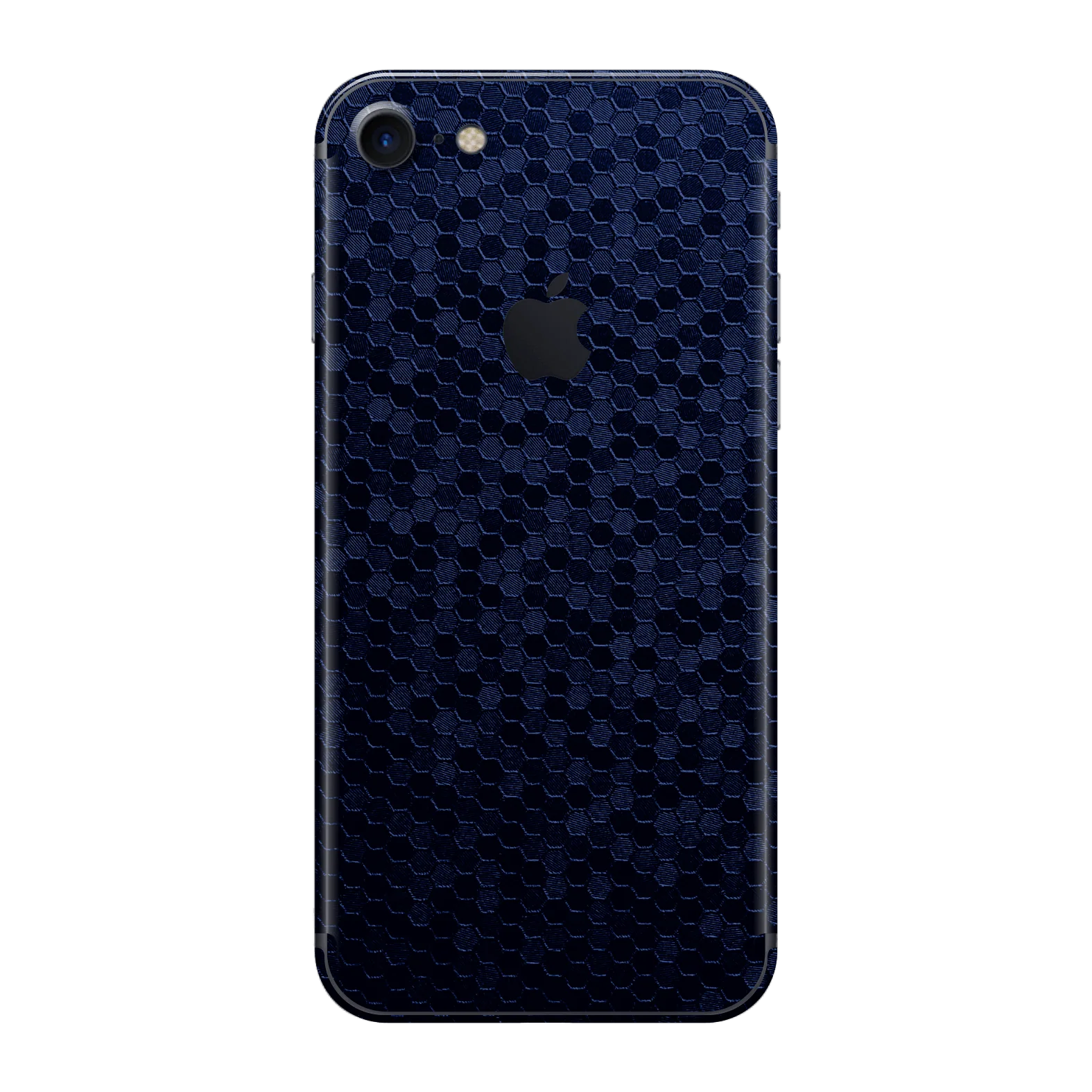 iPhone SE (20/22) LUXURIA Navy Blue HONEYCOMB 3D TEXTURED Skin