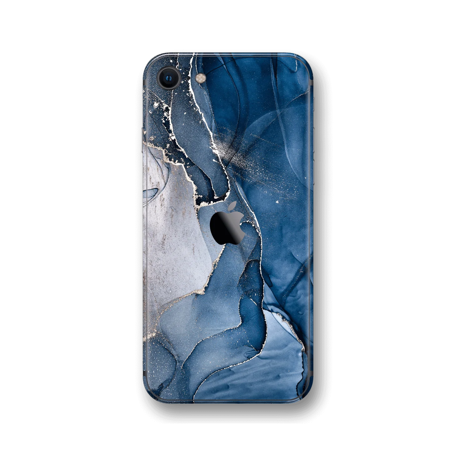iPhone SE (2020) SIGNATURE AGATE GEODE Dark Blue Skin