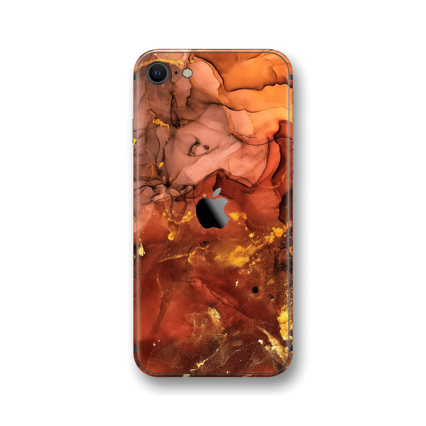 iPhone SE (2020) SIGNATURE AGATE GEODE Flaming Nebula Skin
