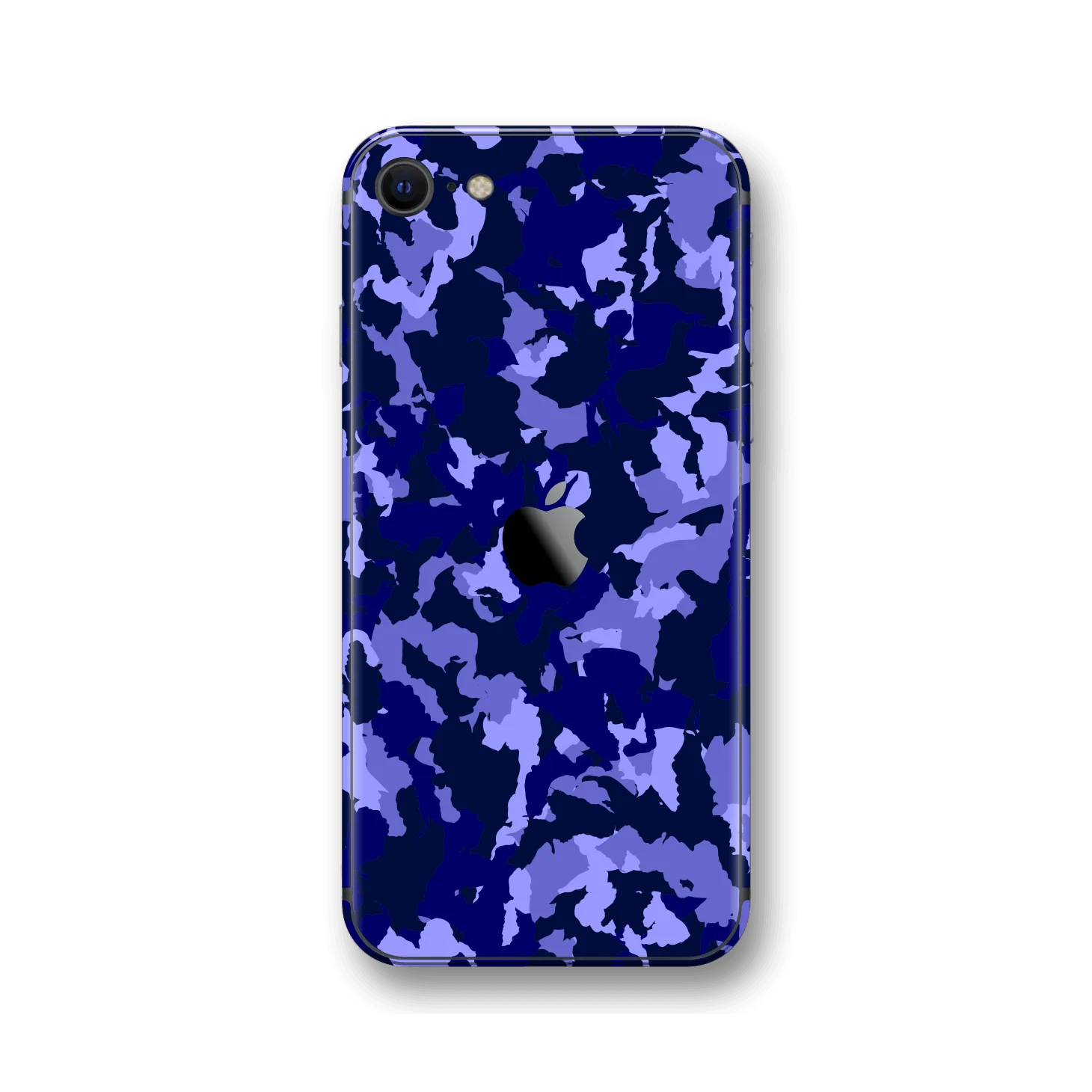 iPhone SE (2020) SIGNATURE Camouflage Navy-Purple Skin