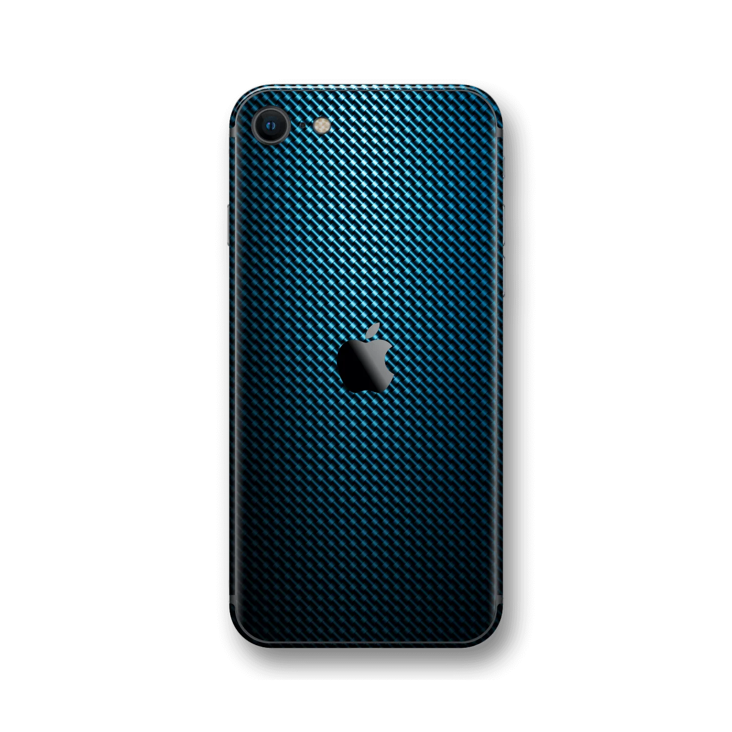 iPhone SE (2020) SIGNATURE HydroCarbon BLUE Grid Skin