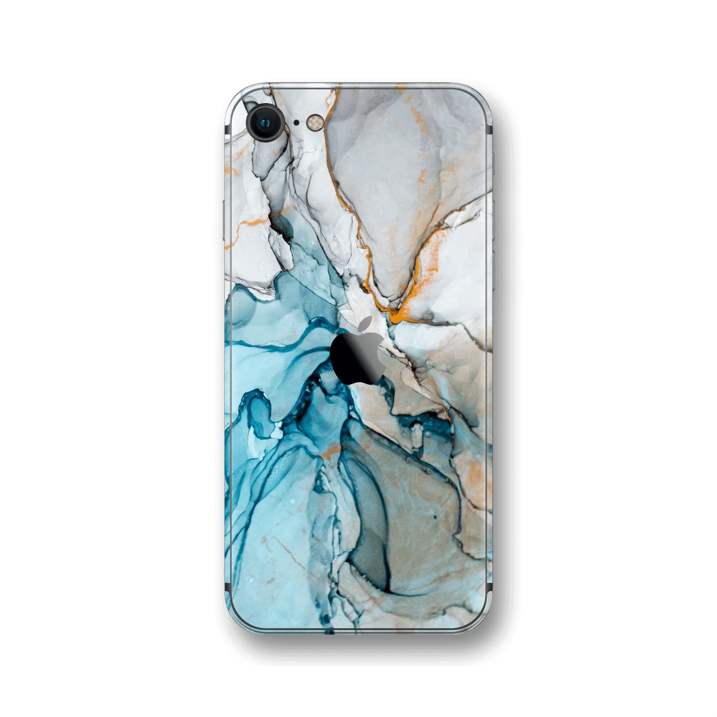 iPhone SE (2020) SIGNATURE MARBLE TURQUOISE Skin