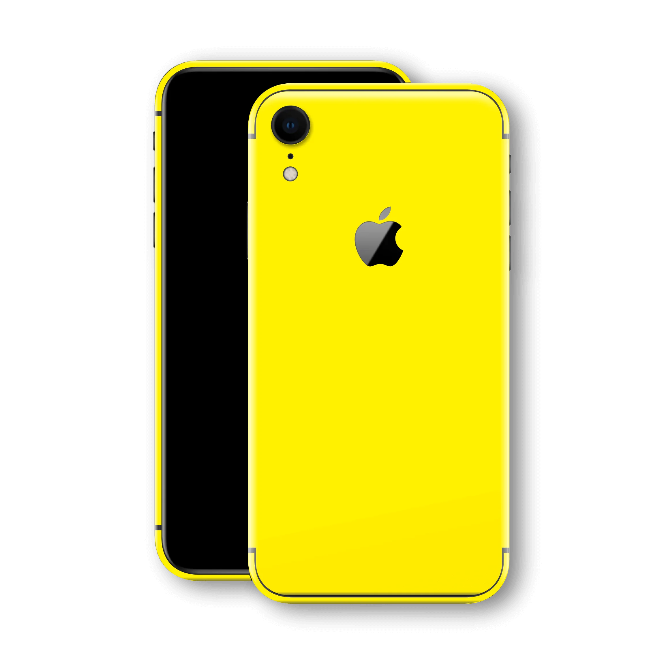 iPhone XR GLOSSY Lemon Yellow Skin