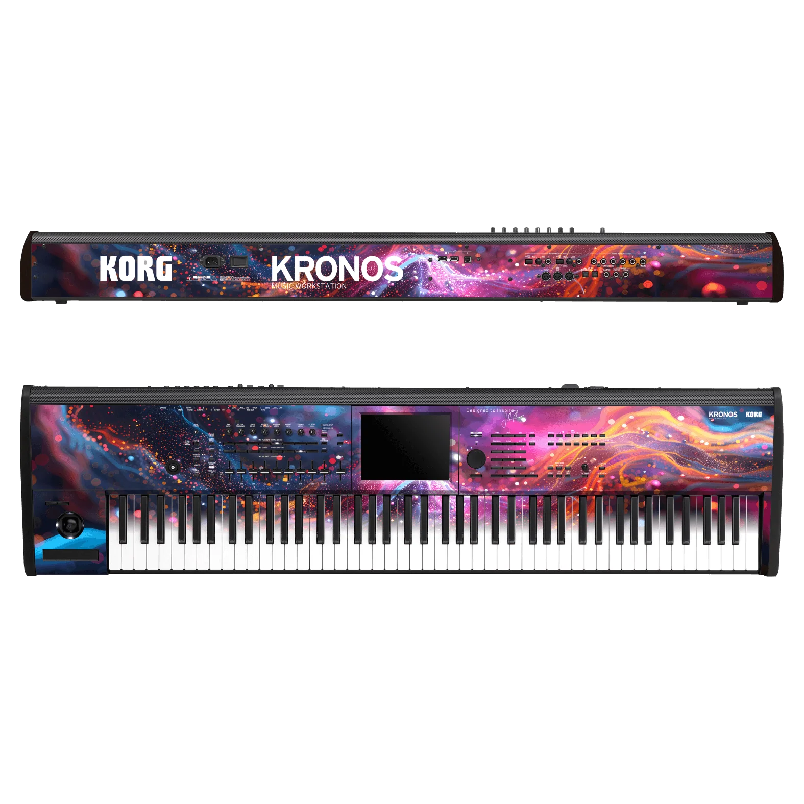 KORG Kronos 2 Music Workstation (88 keys) Jordan Rudess - Cosmic Overture Skin