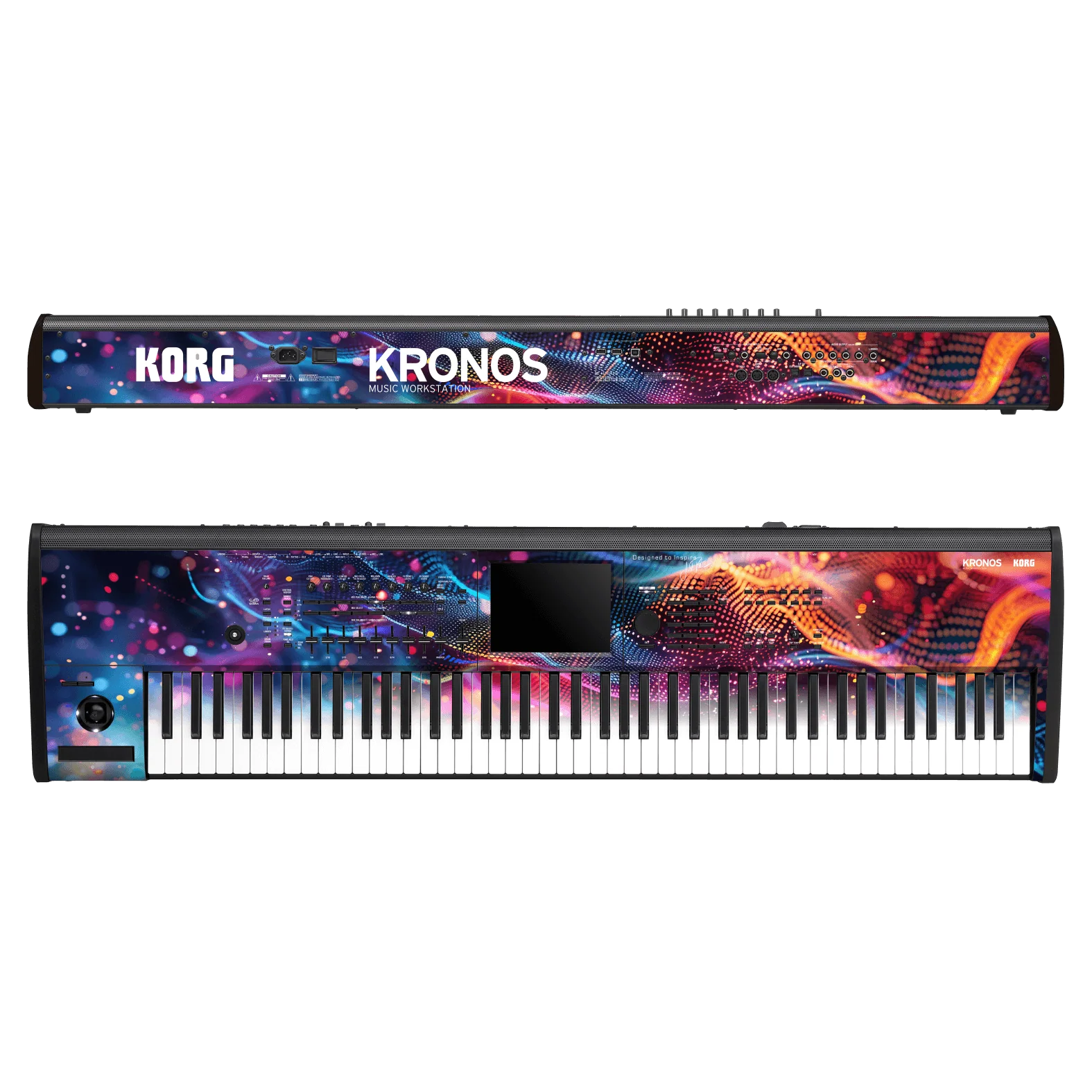 KORG Kronos 2 Music Workstation (88 keys) Jordan Rudess - Velocity Rift Skin