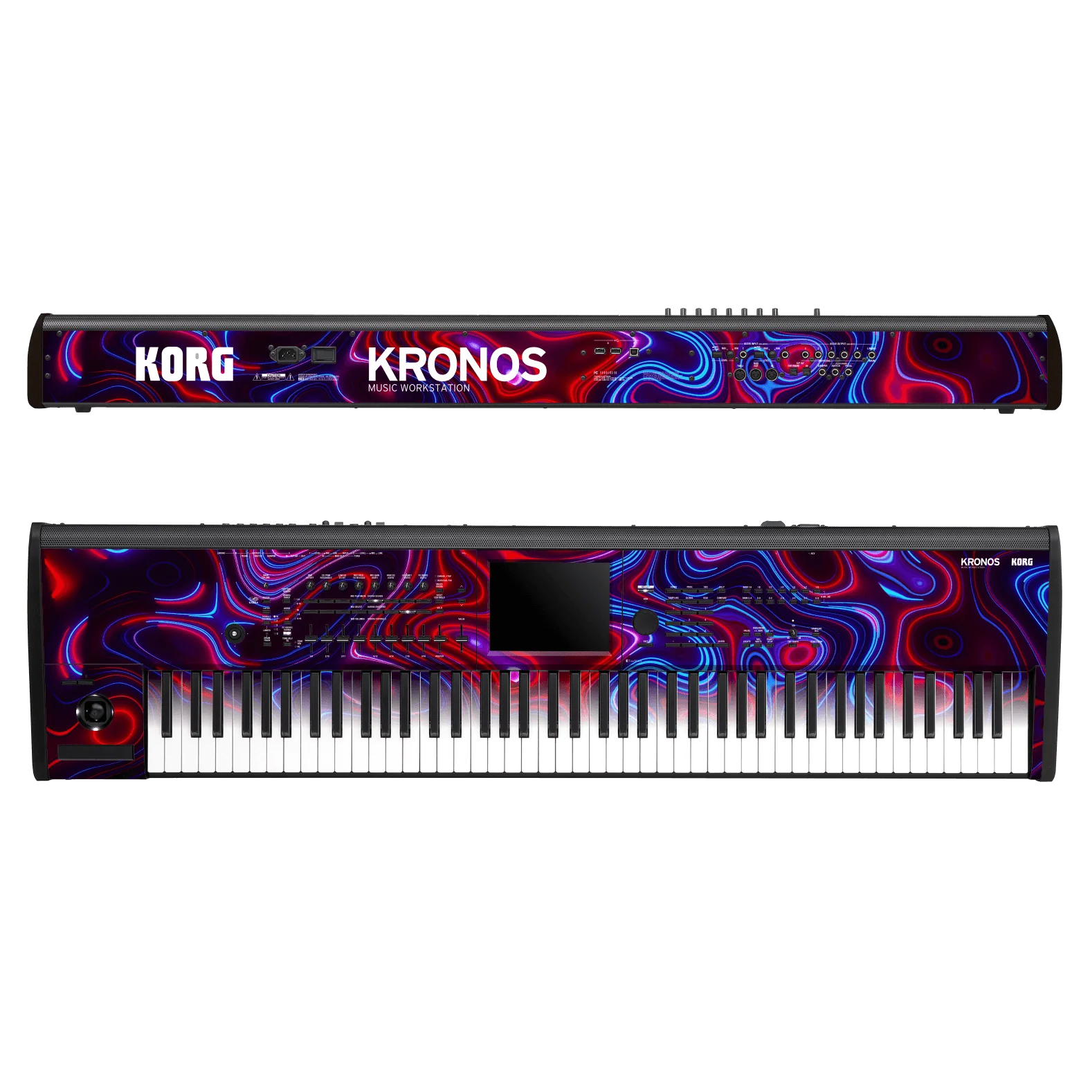 KORG Kronos 2 Music Workstation (88 keys) SIGNATURE Flux Fusion Skin