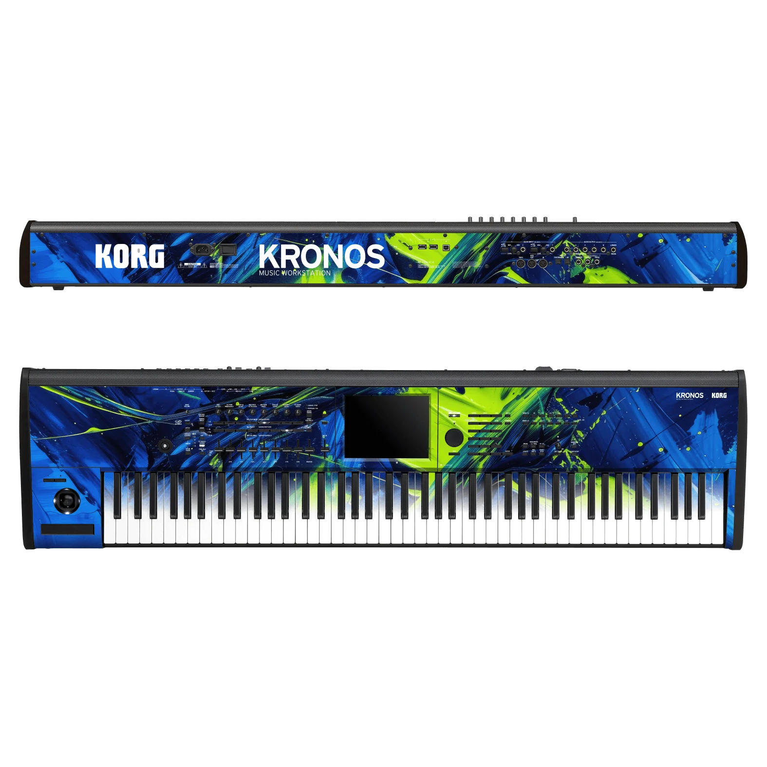 KORG Kronos 2 Music Workstation (88 keys) SIGNATURE Glowquatic Skin