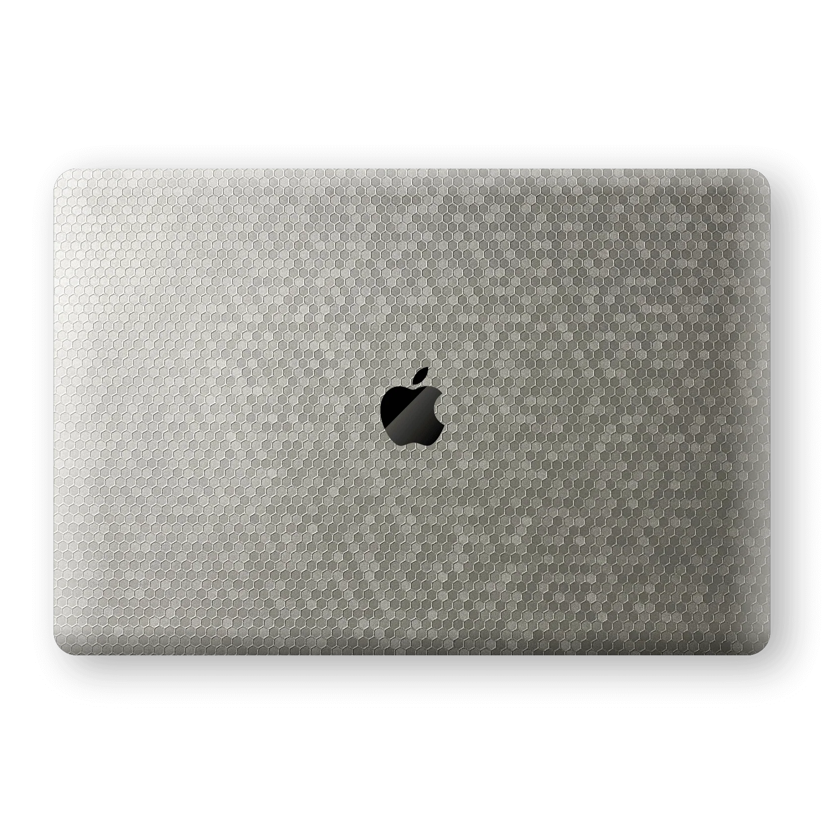 MacBook AIR 13" (2020) LUXURIA SILVER HONEYCOMB 3D TEXTURED Skin