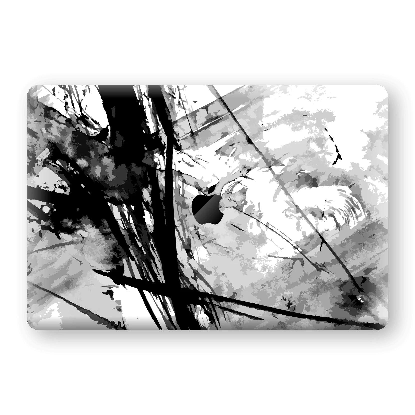 MacBook AIR 13" (2020) SIGNATURE ABSTRACT Black & White Skin