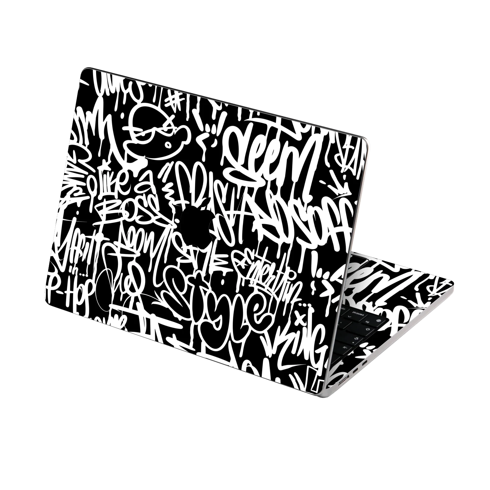 MacBook AIR 13.6" (2022/2024) SIGNATURE Monochrome Graffiti Skin