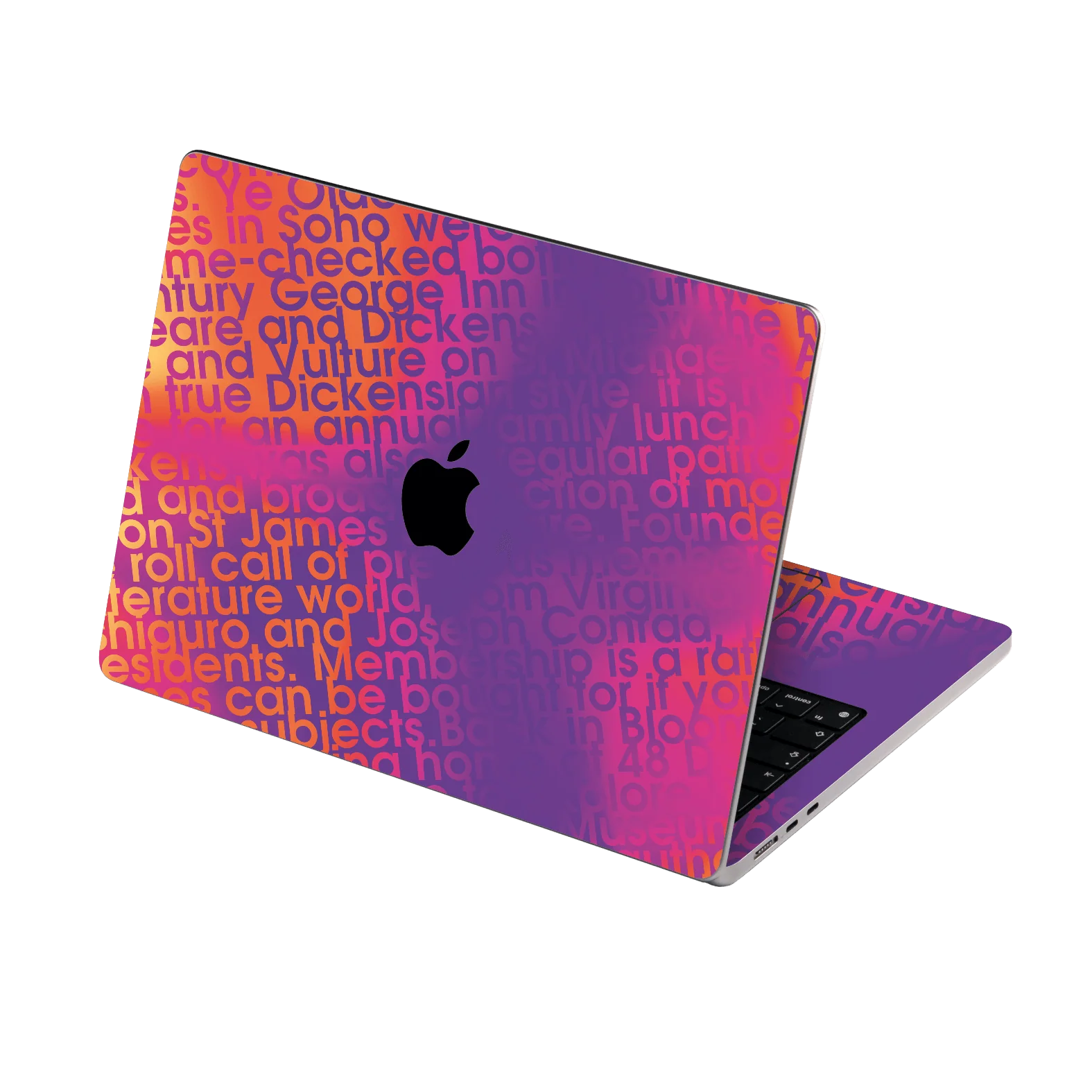 MacBook AIR 13.6" (2025, M4) SIGNATURE Inferno Swirl Skin