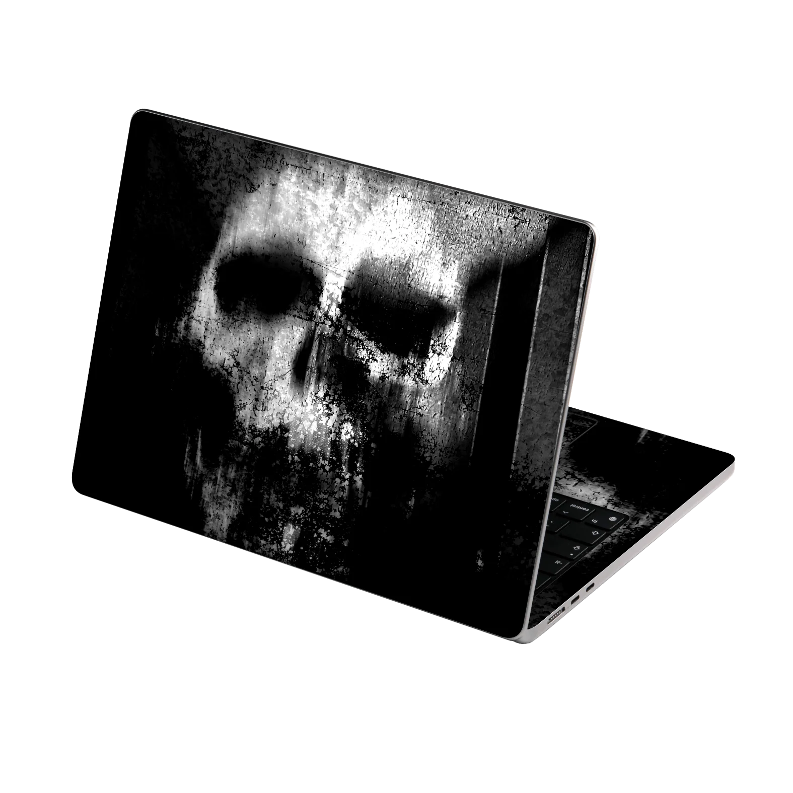 MacBook AIR 15" (2023/2024) SIGNATURE Horror Black & White SKULL Skin