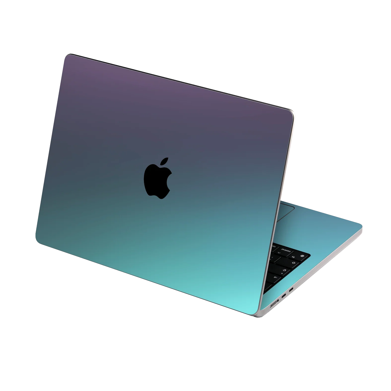 MacBook Air 15" (2025, M4) CHAMELEON TURQUOISE LAVENDER Matt Metallic Skin