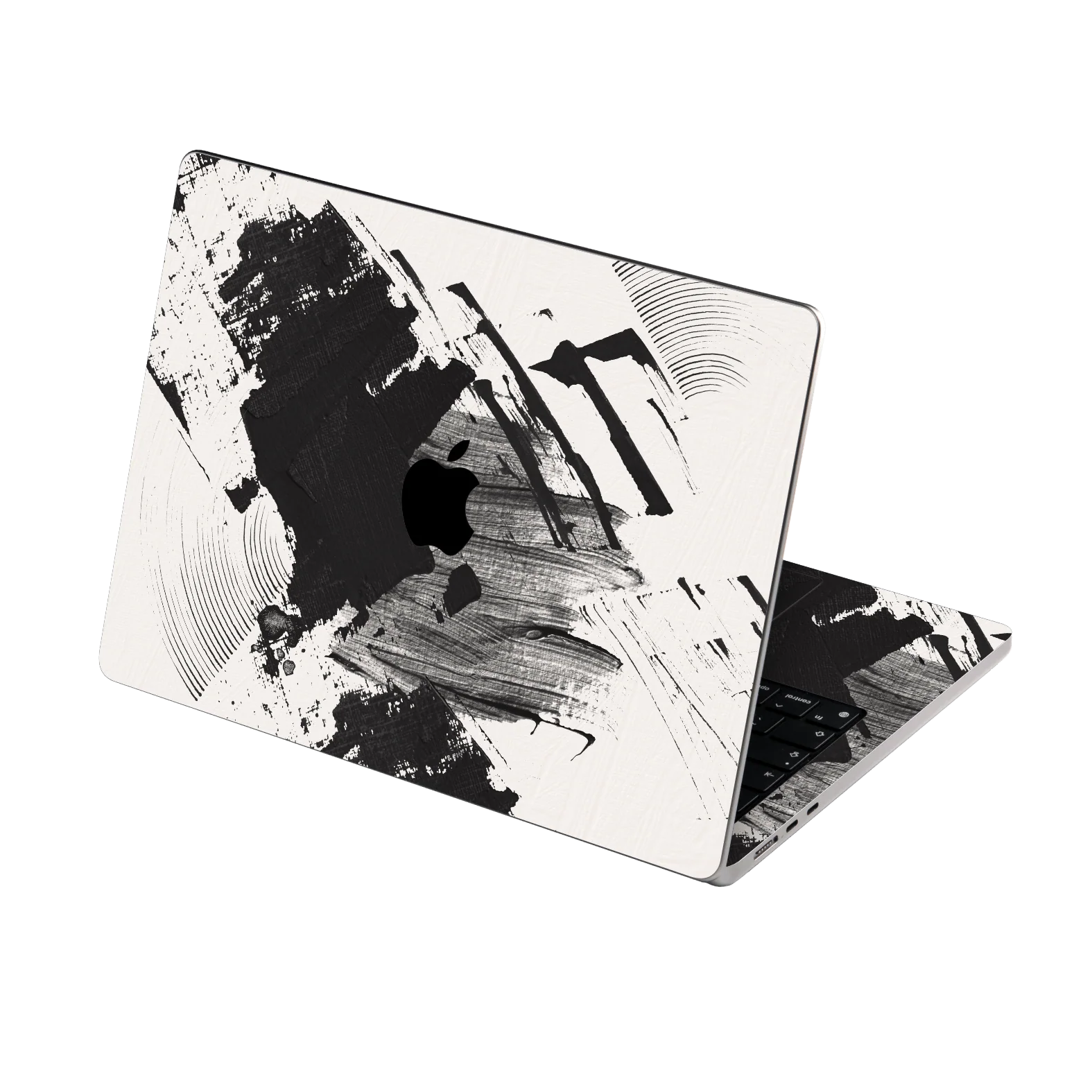 MacBook Air 15" (2025, M4) SIGNATURE Black & White Madness Skin