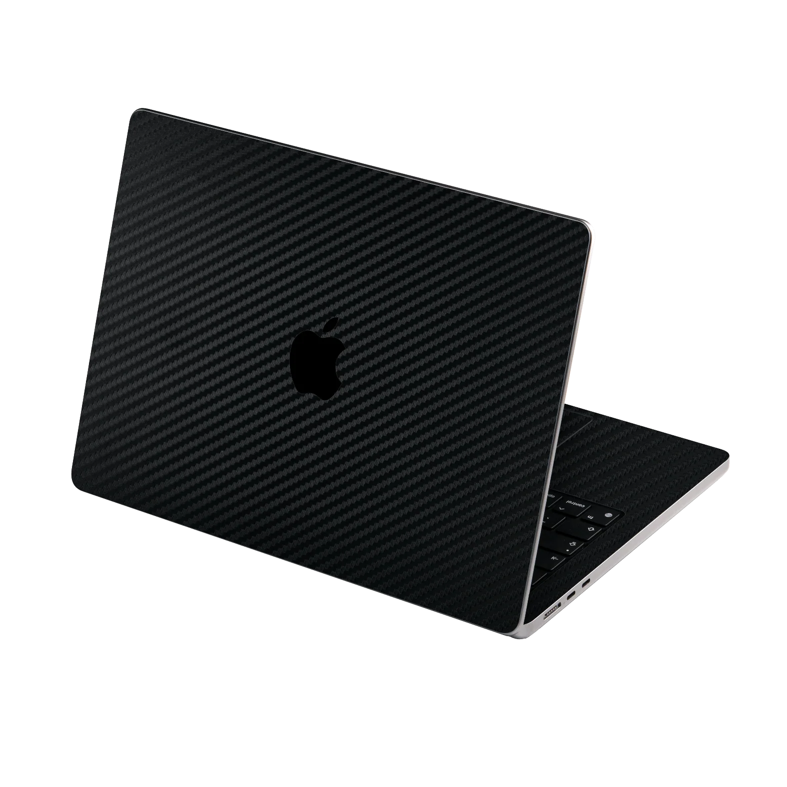 MacBook Air 15" (2025, M4) Textured CARBON Fibre Skin - BLACK