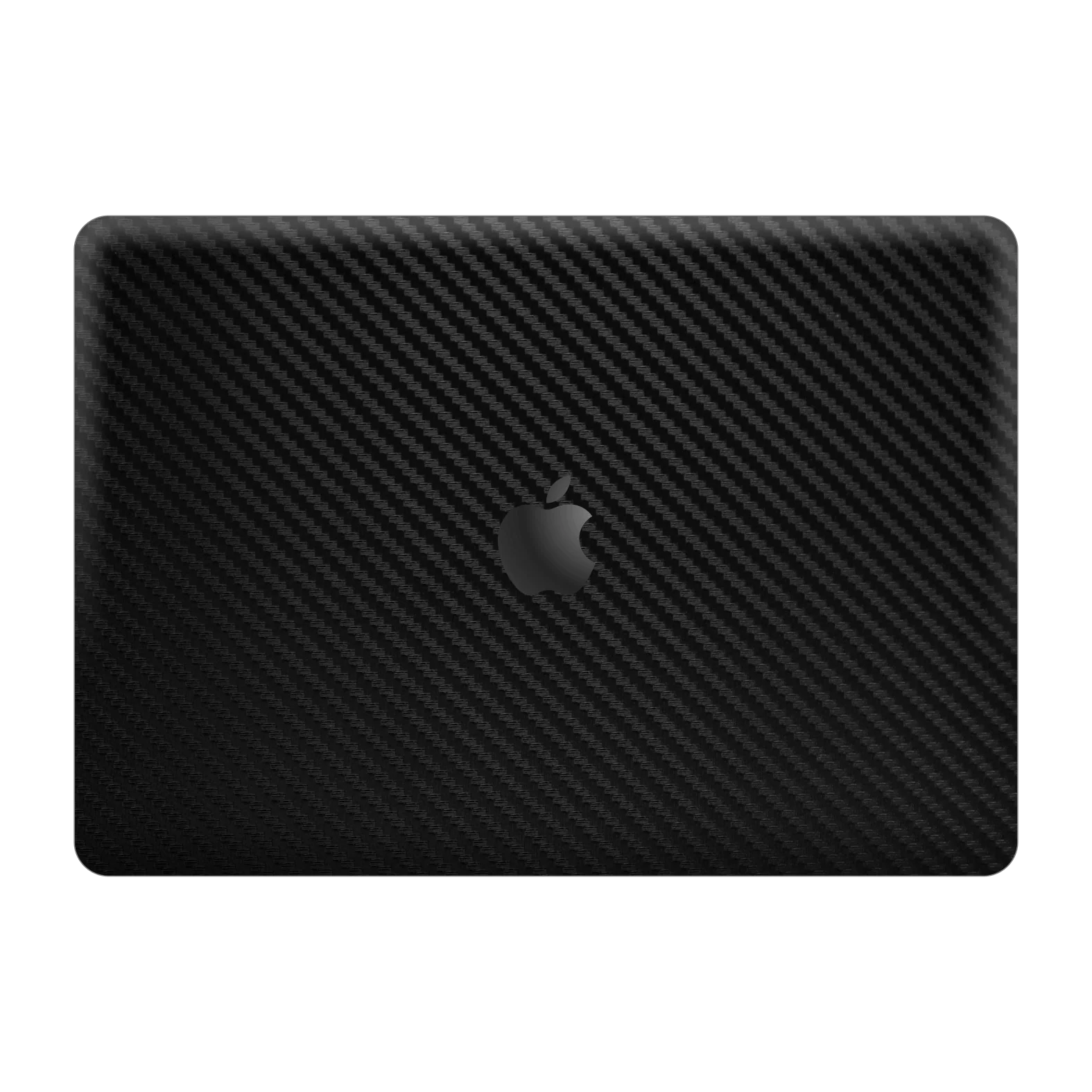 MacBook Pro 13" (2020/2022) Textured CARBON Fibre Skin - BLACK