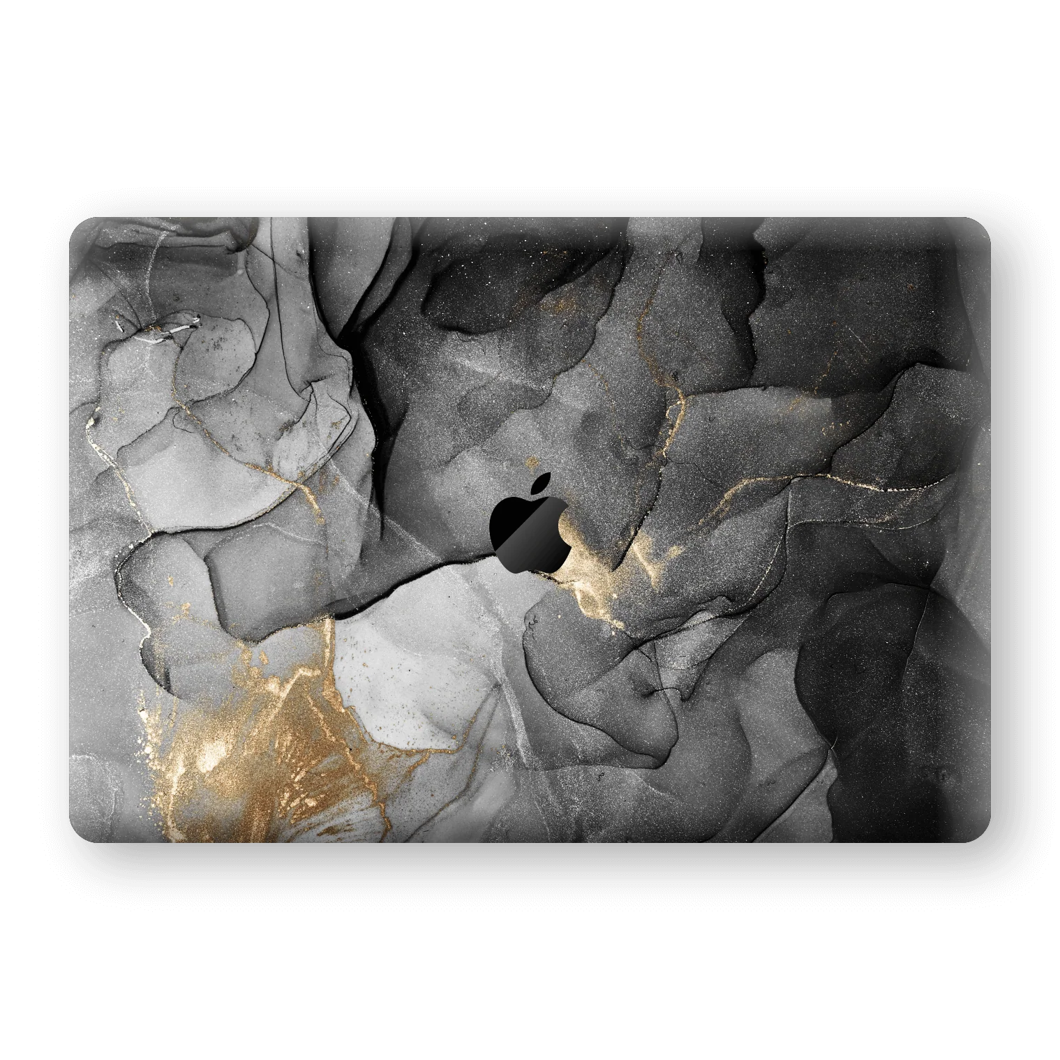 MacBook Pro 13" (2020) SIGNATURE AGATE GEODE Graphite-Gold Skin