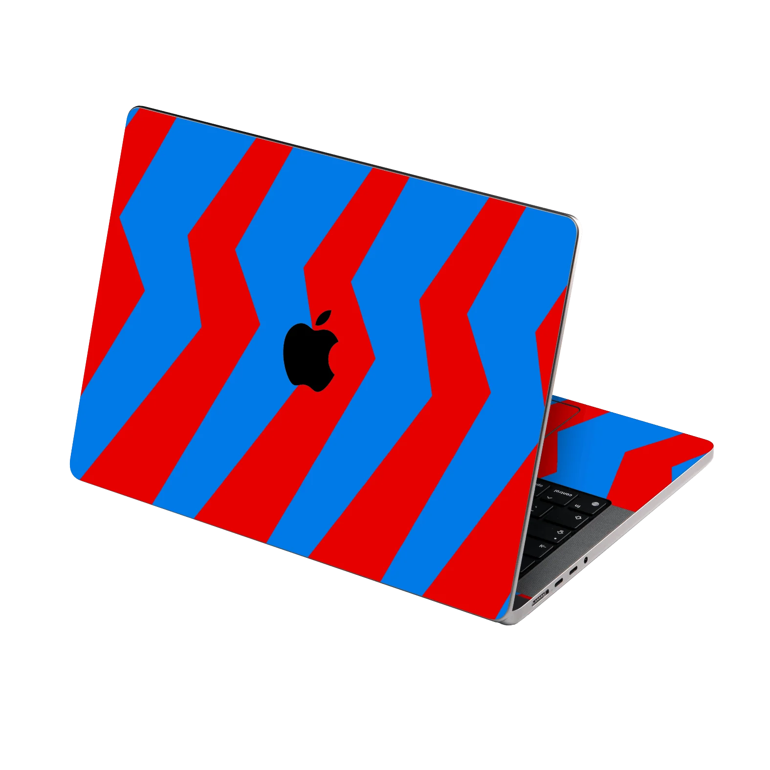 MacBook PRO 14" (2024, M4) SIGNATURE ZigPop Blue-Red Skin