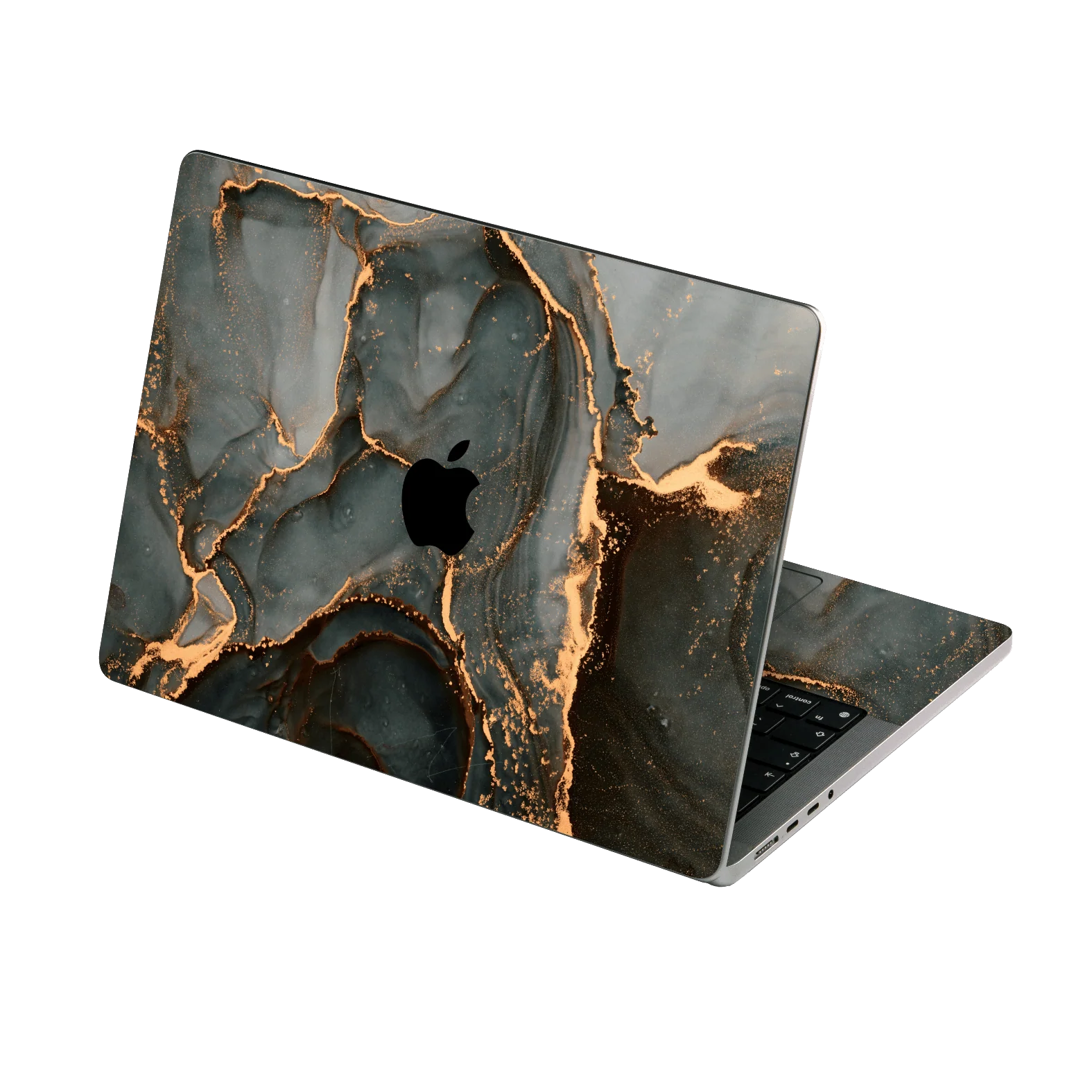 MacBook PRO 14" (2021/2023) SIGNATURE AGATE GEODE Deep Forest Skin
